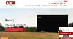 Desktop Screenshot of andresmejerlaw.com